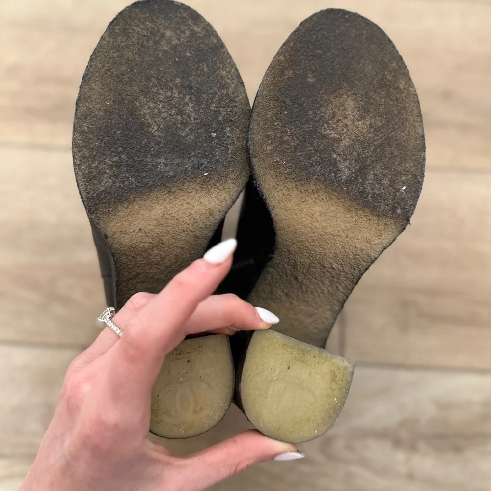 Chanel Turnlock Ankle Boots 40 - Picture 10 of 12